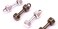 ALIMITOPIA 30pcs Barbell Dumbbell Gym Exercise Sports Bodybuilding Fitness Charm Pendant for DIY Bracelet Necklace Jewelry Making FindingsAntique SilverBronze Tone