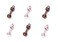 ALIMITOPIA 30pcs Barbell Dumbbell Gym Exercise Sports Bodybuilding Fitness Charm Pendant for DIY Bracelet Necklace Jewelry Making FindingsAntique SilverBronze Tone