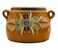 Olla De Barro Frijolera w Lid 35 Qt Canterito Cazuela Traditional Floral Decorative Artisan Artesania
