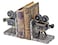 Bellaa 26287 Vintage Camera Bookend Old Style Antiques Movie Film Book Ends 7 inch