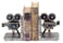 Bellaa 26287 Vintage Camera Bookend Old Style Antiques Movie Film Book Ends 7 inch