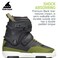Rollerblade NJ Pro Unisex Adult Street Inline Skate Black and Army Green Premium Inline Skates