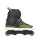 Rollerblade NJ Pro Unisex Adult Street Inline Skate Black and Army Green Premium Inline Skates