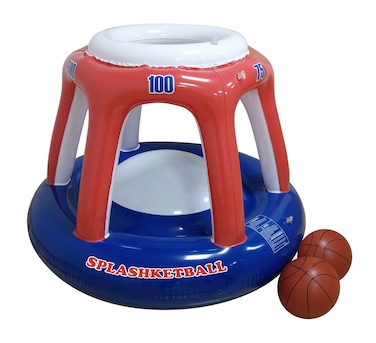 RhinoMaster Play NT6017 Basketball Pool Toy Orange Blue 45 L x 36 W