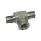 EDGE INDUSTRIAL Steel Female Branch TEE 18 MNPT x 18 FNPT HYDRUALICFuelAIRWaterOilGasWOG