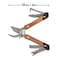 Gentlemens Hardware Waiters Friend 3in1 Multi Wood Handles and Titanium Coated Stainless Steel Tools One Size