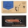 Gentlemens Hardware Waiters Friend 3in1 Multi Wood Handles and Titanium Coated Stainless Steel Tools One Size