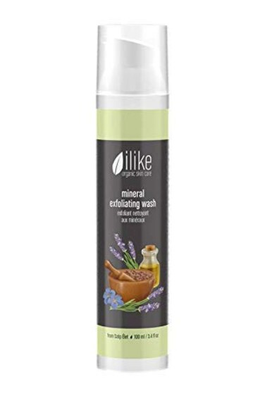Ilike Organic Skin Care Mineral Exfoliating Wash 34 fl oz
