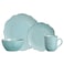 Pfaltzgraff Remembrance Dinnerware Set 16 Piece Green Teal