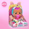 Cry Babies Loretta Baby Doll Pink Teal Yellow