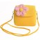Aligle Little Girl Beauty Set Plush Flower Handbag  2 Hair Clip  Necklace and Bracelet Yellow