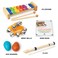 Xylophone for Kids Ages 59 Xylophone for Toddlers 13 and 35 Glockenspiel Kids Musical Instruments  Toddler Instrument Set  ChildSafe and WellCrafted Classic 5in1 Musical Toys for Toddlers 13