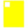 JAM PAPER Product  Container Labels  Square  2 x 2  Neon Yellow  120Pack