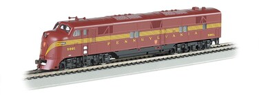 Bachmann Industries 5 Stripe 5881 Diesel Locomotive Train