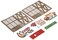 Bachmann Industries Laser Cut Outdoor Billboard Kit 4 Pack