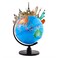 Vivitar VA90030 KidsTech Light Up Augmented Reality Globe with Free App for iOS and Android App Included Lights Up Excellent Learning Tool See The World in Augmented Reality Blue