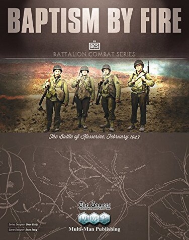 MMP Baptism by Fire Battle of Kasserine February 1943 Boardgame