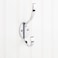 Elements YD55587PC Double Wall Mount Decorative Hook Polished Chrome