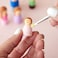 Juvale Set of 50 Unfinished Wood Peg Dolls Family Wooden People for Crafts Dollhouse Figures 5 Sizes