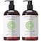 Laritelle Organic Shampoo 17 oz  Conditioner 16 oz  Prevents Hair Loss Promotes Hair Growth  Organic Quinoa  Keratin  Rosemary Ginger  Grapefruit  NO GMO SLS Gluten Parabens Phthalates