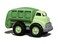 Green Toys Recycling Truck Green FFP  Pretend Play Motor Skills Kids Toy Vehicle No BPA phthalates PVC Dishwasher Safe Recycled Plastic Made in USA