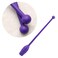 LIOOBO 1 Piece Rhythmic Gymnastics Sticks Fun Sticks Fitness Equipment for Children Adults Gymnastics Dancing Sports Purple