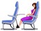 Sleepy Ride  Airplane Footrest Made with Premium Memory Foam  Airplane Travel Accessories  Helps to Prevent Swelling and Soreness  Provides Comfort for Shorter Legs Jet Black