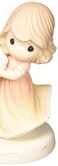 Precious Moments May Faith Guide You Girl Holding Cross Bisque Porcelain Figurine 172013