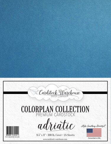 Cardstock Warehouse Colorplan Mid Green Sage  85 x 11  100 Lb  270 Gsm Matte Premium Cardstock Paper  25 Sheets