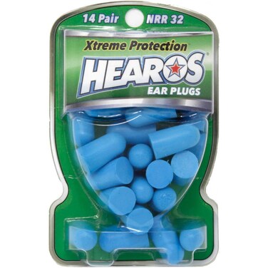 Hearos Xtreme Protection Series Ear Plugs Highest NRR 14 Pairs without a case