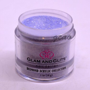 Glam Glits Acrylic Powder 1 oz Jet Set DAC53