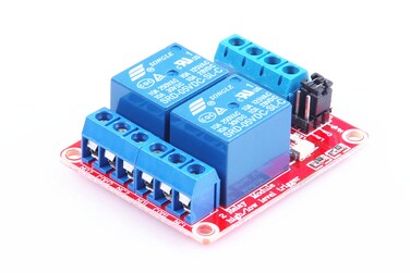 KNACRO 5V 2Channel Relay Module with Optocoupler Relay Relay Board High and Low Trigger with LED Load 10A DC 30V AC 250V for PLC Automation Control Industrial System Control
