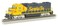 Bachmann Industries EMD GP38 2 DCC Santa Fe 3529 Sound Value Equipped Locomotive HO Scale