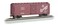Bachmann Industries 40 Steam Burlington Era Box Car HO Scale