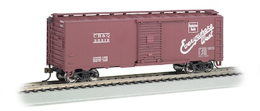 Bachmann Industries 40 Steam Burlington Era Box Car HO Scale
