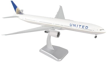 Daron Hogan United 777300ER Vehicle with Gear  WiFi Radome 1200 Scale