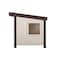 New Age Pet ECOFLEX Albany Outdoor Feral Cat House for Multiple Cats with Quick  Easy Assembly 2 Vinyl Door Flaps Included Moisture and Odor Resistant