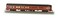 Bachmann Industries PRR SmoothSide Observation Car with Lighted Interior HO Scale 85