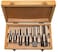 Alfa Tools TDS66006NPT 6 Pc Carbon Steel Npt Pipe Tap Set