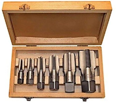 Alfa Tools TDS66006NPT 6 Pc Carbon Steel Npt Pipe Tap Set
