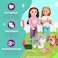 Glitter Girls by Battat  GG Pet Play Set  Puppy Accessory Set for 14 Dolls  Toys Clothes  Accessories for Girls 3YearOld  Up