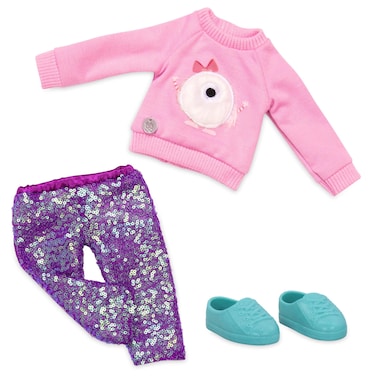Glitter Girls  Misses Sparkly Pants Outfit 14 Doll Clothes Toys Clothes  Accessories for Girls 3YearOld  Up