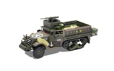 Corgi Diecast M3 HalfTrack Daring D Company Truck 150 Military Legends WWII Display Model AA60418