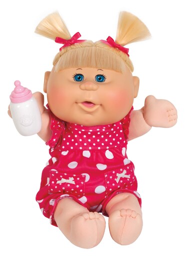 Cabbage Patch Kids 125 Playtime Blonde Baby Polkadot Jumper