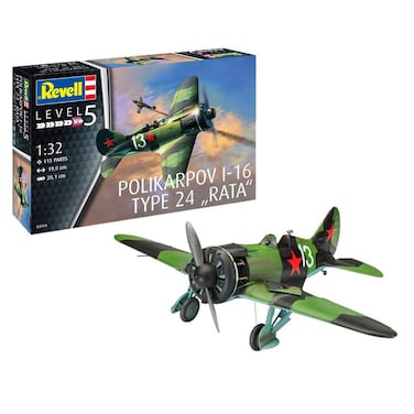 Revell 03914 Rata Polikarpov I16 Type 24 Rat 1 32 Scale
