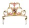 Disney Princess Belle Beauty  the Beast Deluxe Girls Tiara