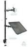 VIVO Laptop and 13 to 32 inch LCD Monitor Stand up Desk Mount Extra Tall Adjustable Stand Fits Laptops up to 17 inches STANDV012C