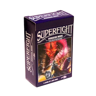 Superfight Dungeon Mode Expansion Deck 100 Cards for The Game of Absurd Arguments  for Kids Teens and Adults 3 or More Players Ages 8 and Up