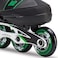 K2 Sk8 Hero Boa ALU Boys Adjustable Inline Skates  BlackGreen  15
