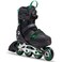 K2 Sk8 Hero Boa ALU Boys Adjustable Inline Skates  BlackGreen  15